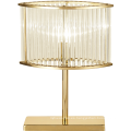 Lámpara decorativa del escritorio del arte de la sala de estar de la cabecera de cristal del metal moderno del hotel